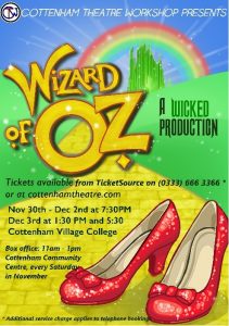 Wizard of Oz Cottenham Theatre Workshop