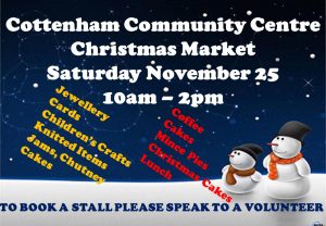 Christmas Market Cottenham Community Centre