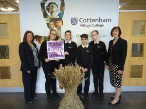 Cottenham Village College supports Landbeach Tithe Barn