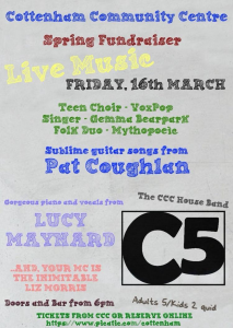 Cottenham Community Centre Spring Fundraiser