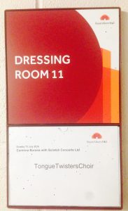 Tongue Twisters sing at the Royal Albert Hall