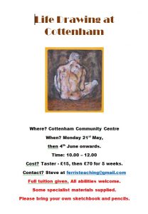 Cottenham Community Centre Life Drawing