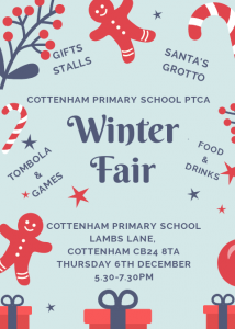 Cottenham Primary School PTCA Winter Fair