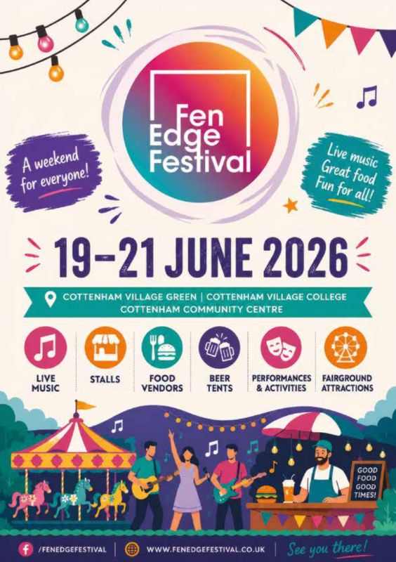Fen Edge Festival 2026 - Programme now available!