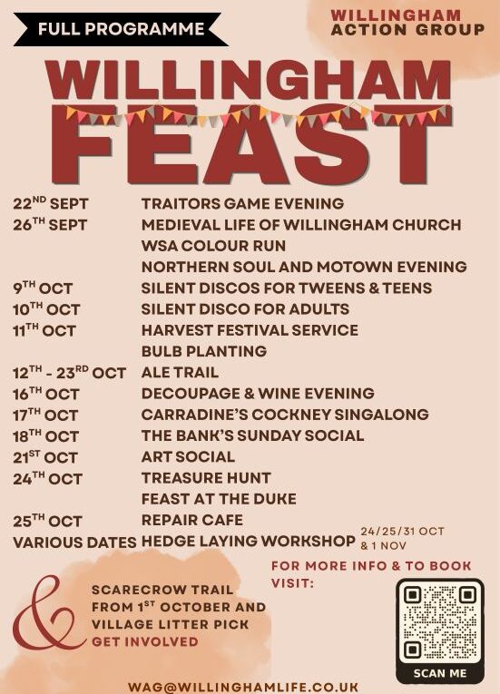 Willingham Feast 2026 Poster